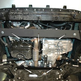 Unterfahrschutz Motor und Getriebe 2mm Stahl Skoda Yeti 1.2 2014 bis 2017 5.jpg